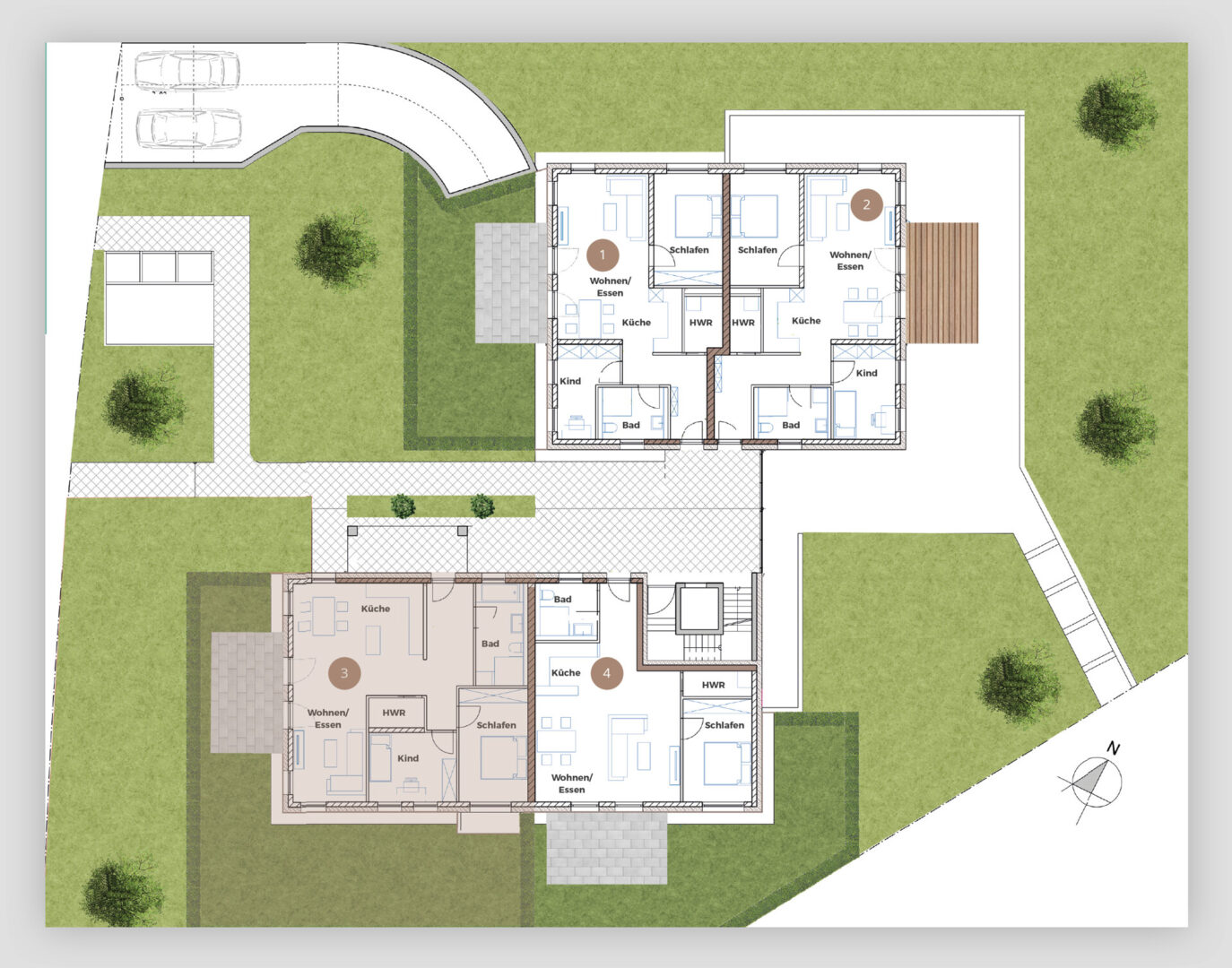 Grundriss Whg. 3